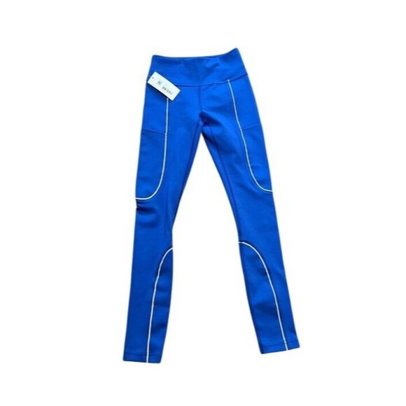 Outdoor Voices Frostknit Leggings Women’s Size XXS Stretch Reflective Run NWT - Picture 1 of 8